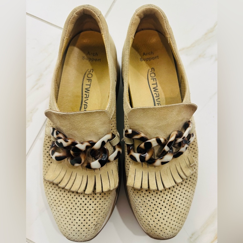 Softwares wedge loafers-size 38 1/2-in very good used condition